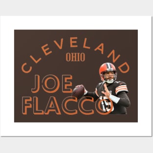 JOE FLACCO CLEVELAND Posters and Art